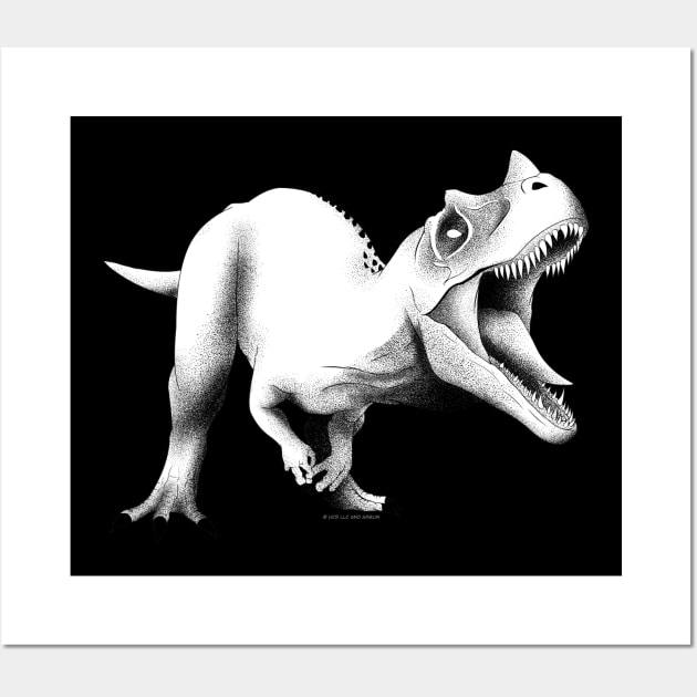 ceratosaurus #2 (no text) Wall Art by Stranger Attire